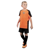 Youth 100% polyester short with moisture wicking, 7-inch inseam, and...