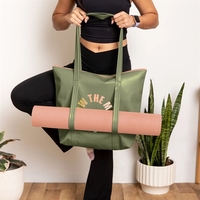 Weekender tote! It is spacious and, with a zippered closure, your... from ASI...