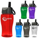 Garyline® Poly+ Jr. Bottle with Ring-Straw Lid - 18 oz.