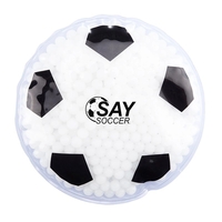 4 1/2" soccer ball-shaped hot/cold gel pack.... from ASI 63549 Jornik...