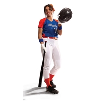 Lightweight wicking knit and breathable mesh underarms keep this jersey...