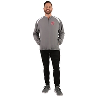 Quarter zip pullover style with zipper garage.... from ASI 37461 Augusta...