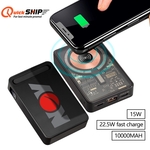 Lucid Transparent MagSafe Wireless Power Bank