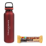 On the Go Sip n' Snack 20 oz. Insulated Bottle w/KIND Bar