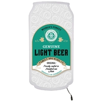 Ultra-Thin LED Tall Can Shaped Sign