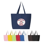12 oz. 100% Heavy Cotton 25L Jumbo Tote Bag