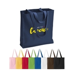 12 oz. Heavy Cotton Gusset Shopping Bag