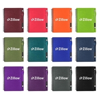 Spiral bound Mercury notebook set with 70 lined pages, a solid... from ASI...