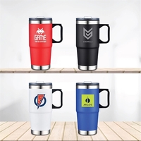 HOLSTON - 24 OZ S/S TRAVEL MUG WITH STAINLESS STEEL BOTTOM