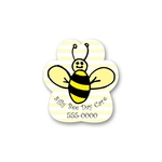 Premium UV Window Micro-Suction Cling Decal - Bee Shape