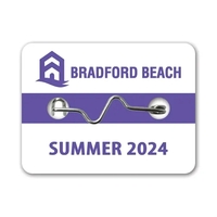 Beach Badges (1 1/2"x2")