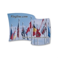 Re-Stick-It Decal (4.125"x5.5") Flag Shape