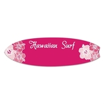 UV Printed Poly Name Badge (1.625"x5.5") Surfboard