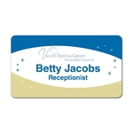 Full Color Name Badge w/ Personalization (1.75" x 3.125")