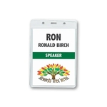 Badge Holder Blank Inserts (3"X4")