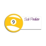 UV Printed Poly Name Badge (2"x4") Rectangle w/Round End