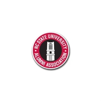 Screen Printed Poly Name Badge - Circle