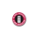 Screen Printed Poly Name Badge - Circle