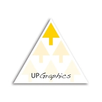 2.5" x 3" triangle badge with pin fastener and a pen.... from ASI 59080 Halls...