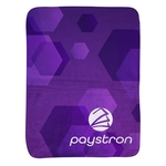 Micro-Mink Sherpa Plush Blanket 30- x 40- 430GSM - Full Colo