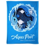 Light-Weight Brushed Fleece Blanket 30-x 40- 300GSM - Full C