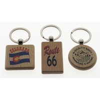 Economy Wood Key Tags