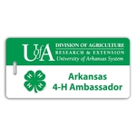 Screen Printed Poly Write-on Tag (2.12"x4.375") Rectangle