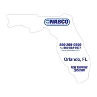 Premium UV Window Micro-Suction Cling Decal - Florida State