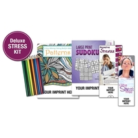 Deluxe Stress Kit with books, chart, bookmark and pencils.... from ASI 45815...