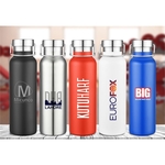 MERSEY - 20 OZ DOUBLE WALL STAINLESS STEEL VACUUM BOTTLE