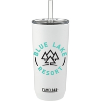 20 oz. double-wall stainless steel tumbler with lid and straw.... from ASI...