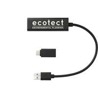 11.25" x 0.68" x 0.87" hub adapter with 4 USB ports... from ASI 66887 PCNA /...