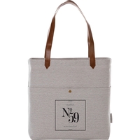 6" x 13.75" x 14" canvas tote with handles... from ASI 66887 PCNA / Leeds