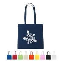 100% Natural Cotton Tote Bag. 30" Handles. Spot Clean/Air... from ASI 61125...