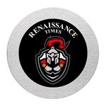 Round Stainless Steel Coaster (Full Color Imprint)