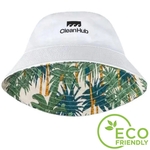 Reversible Organic Cotton All Over Print Bucket Hat
