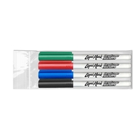 Fine Point Dry Erase Marker Four Pack - USA Made... from ASI 67675 Liqui-Mark...