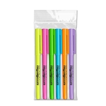 Brite Spots Pocket Highlighter - USA Made - 6 Pack