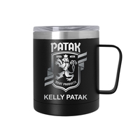 BPA free, sturdy wide-mouth mug is made of high-grade stainless steel... from...