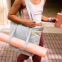 TWINKLES EVEN MORE YOGA TOTE - CANVAS/DENIM