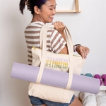 TWINKLES YOGA TOTE - NATURAL CANVAS