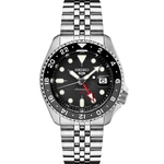 5 Sports SS Automatic GMT Black Dial
