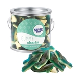 Summer Candy Pail With Gummy Sharks (15 oz.)
