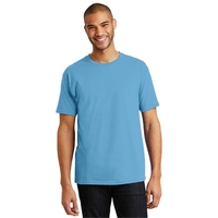 Tagless® T-shirt with double-needle stitching on the sleeves, hems, and...