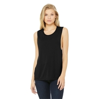 BELLA+CANVAS Women's Flowy Scoop Muscle Tank.... from ASI 84863 SanMar