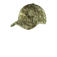 Port Authority Digital Ripstop Camouflage Cap.