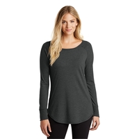District Women's Perfect Tri Long Sleeve Tunic Tee.