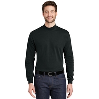 Port Authority Interlock Knit Mock Turtleneck.