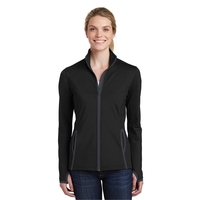 Sport-Tek Ladies Sport-Wick Stretch Contrast Full-Zip Jac...... from ASI...