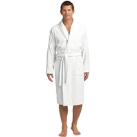 Port Authority Checkered Terry Shawl Collar Robe.... from ASI 84863 SanMar